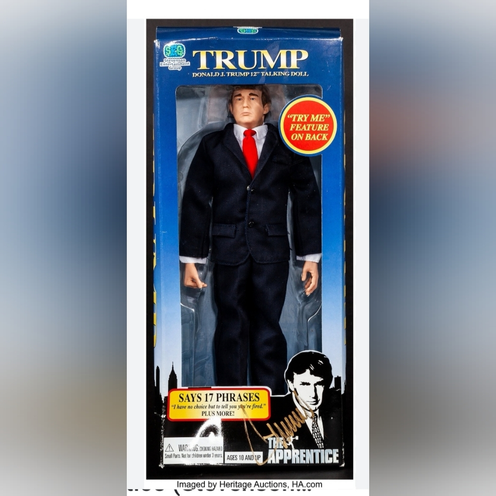 Trump Apprentice Doll NIB